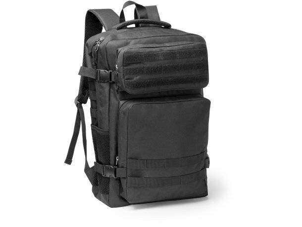 Mochila Francis RPET con compartimento portátil 17 pulgadas Negro detalle 3