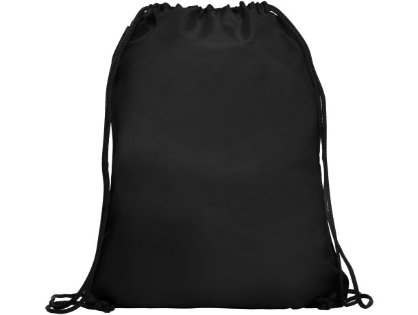 Mochila de cuerdas personalizada poliéster 210D 60 g/m2 Cuanca Negro detalle 6