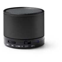 Altavoz Bluetooth Corus con logotipo en aluminio