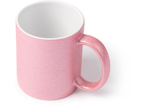 Taza de cerámica Fiona con efecto purpurina brillante 350ml Royal claro detalle 2