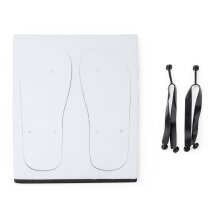 Chanclas Paiva blancas sublimables para verano