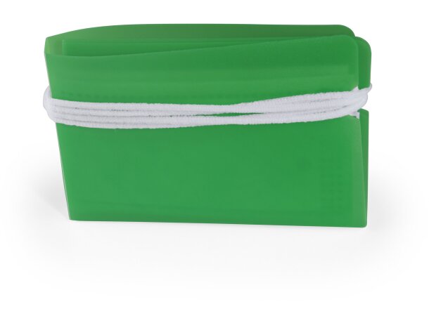 Funda portamascarillas Hawking de polipropileno flexible Verde helecho detalle 9