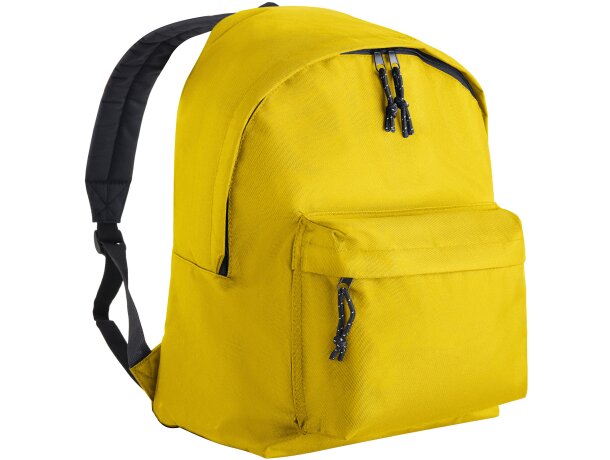 Mochilas infantiles personalizadas poliéster Marabu Negro detalle 3