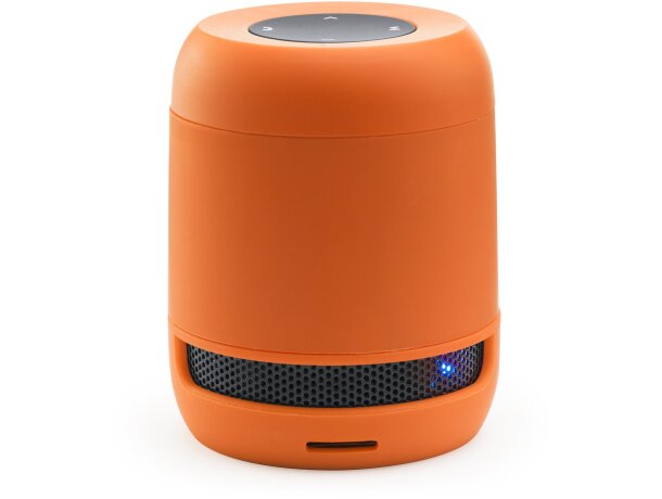 Altavoces de plástico en colores variados Blanco detalle 1