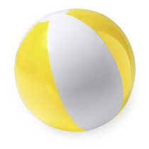 Pelota playa Yazos PVC translúcido 28 cm juegos