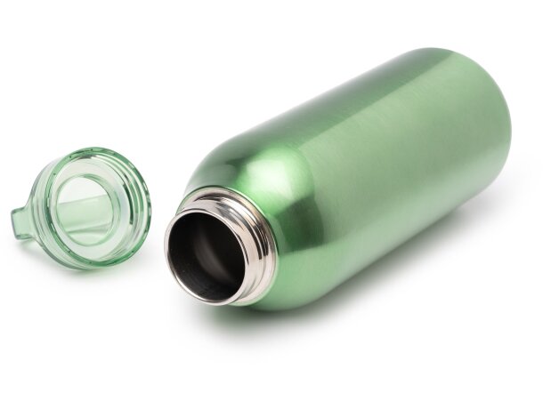 Bidón Bontax acero inoxidable 500ml con asa translúcida Negro detalle 1