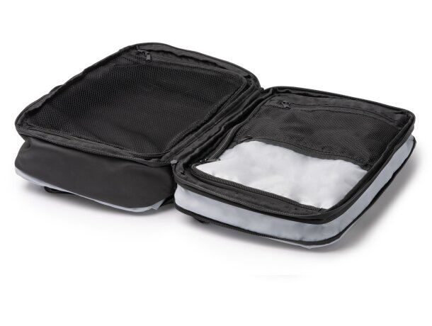Mochila Beria antirrobo con compartimentos acolchados Negro detalle 7