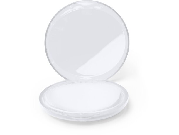 Jabón en láminas perfumado Limpi con estuche portátil Blanco detalle 4