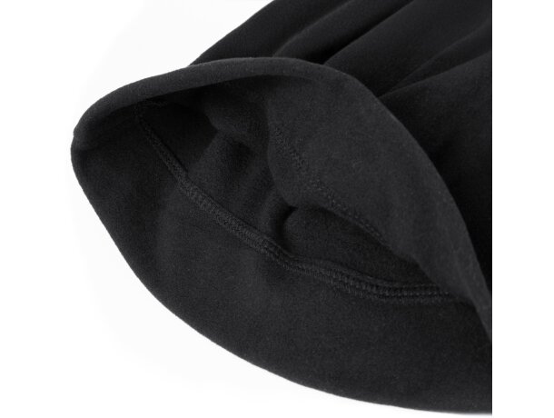 Gorro Carson negro en RPET reciclado con ajuste elástico Negro detalle 2