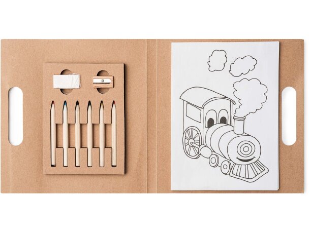 Kit para colorear Resol Crudo detalle 1