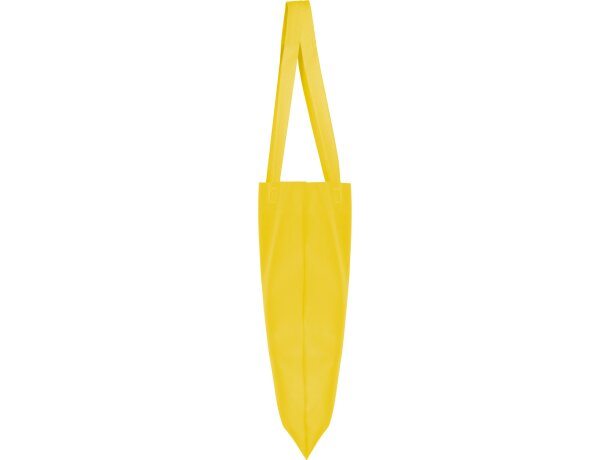 Bolsa tejido no tejido polipropileno sin fuelle 80 g/m2 Amarillo detalle 14