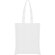 Bolsa tejido no tejido polipropileno sin fuelle 80 g/m2 Blanco detalle 5