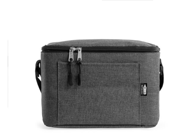 Bismar térmica RPET 3L bolsillo frontal asa ajustable vigoré Negro vigore detalle 3