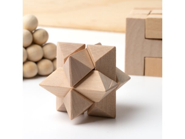 Set de juegos de habilidad de madera Rocks Crudo detalle 2