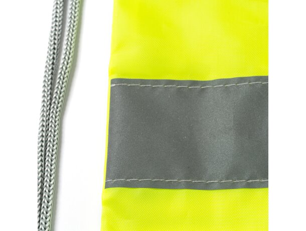Mochilas de cuerdas personalizadas baratas reflectante poliéster 210D Labur Royal detalle 1