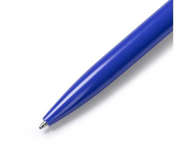 Bolígrafos con nombre para empresas con pulsador tinta 2 colores Stix Blanco detalle 1