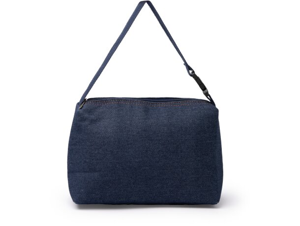 Nevera isotérmica Pepux de denim reciclado con cierre cremallera Vaquero detalle 3