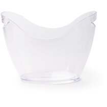 Cubitera TRESOK transparente con asas laterales