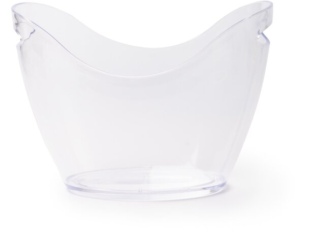 Cubitera TRESOK transparente PS con asas 4L y 8L Transparente detalle 2