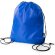 Mochila de cordones rPET Larus Blanco detalle 4