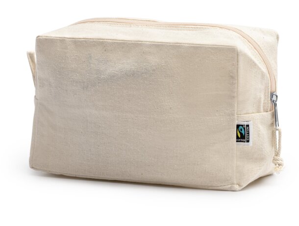 Neceser multiusos algodón fairtrade 180 g/m2 Naro Crudo detalle 3