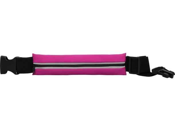 Cinturón deportivo personalizado poliéster unisex 72 Marathon Roseton/negro detalle 12