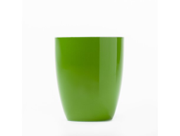 Tazas baratas en variados colores en cerámica Nolo Verde oasis detalle 10