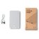 Powerbanks plástico Dilbar 8000 mAh Gris vigore detalle 3