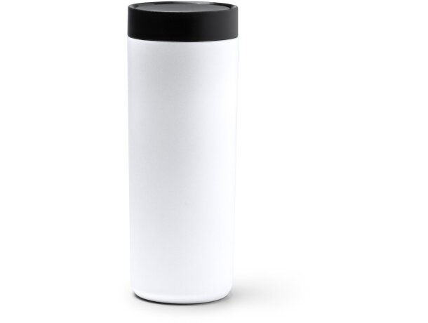 Vaso térmico Clarke acero inoxidable 500ml doble pared Blanco detalle 4