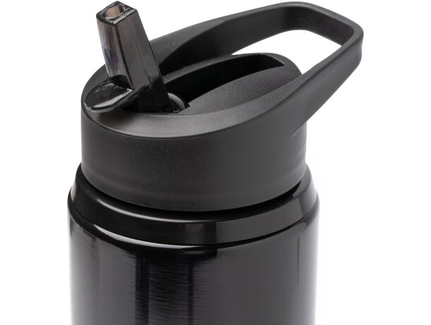 Bidón Tatlon con dosificador antigoteo y pajita abatible Blanco detalle 2