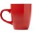 Tazas baratas en variados colores en cerámica Nolo Rojo detalle 21