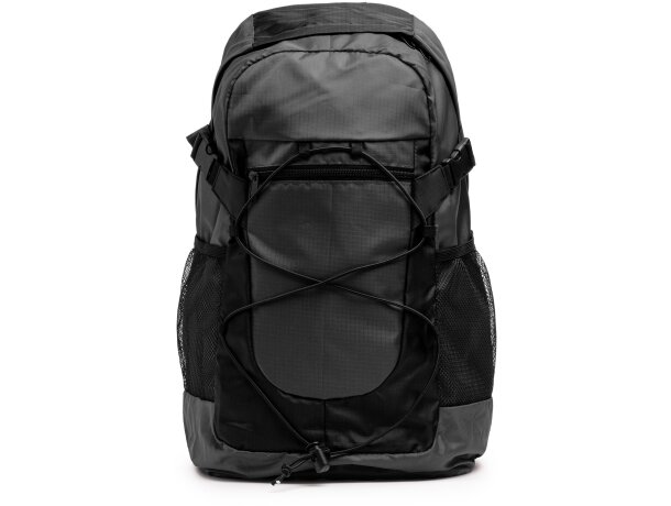 Mochila Otawa nylon Ripstop 30l espalda y tirantes acolchados Negro detalle 5
