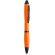 Bolígrafos con puntero táctil giratorio de plástico tinta azul Taiga Naranja