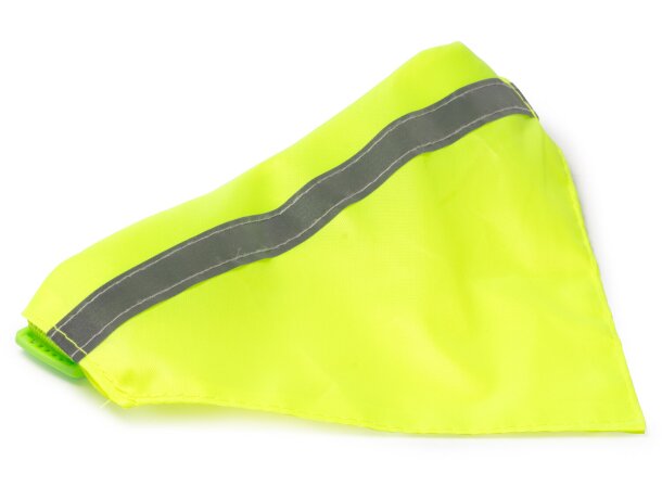 Bandana reflectante Nalak amarillo fluor con cinta ajustable Amarillo fluor detalle 1