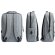 Mochila para profesores con logo Narvik poliéster 300D con salida USB Negro detalle 4