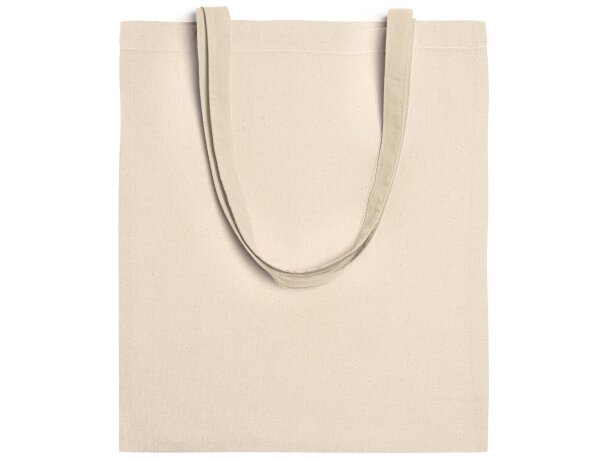 Bolsa 100% algodón 140 g/m2 Hill Crudo detalle 4