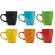 Tazas baratas en variados colores en cerámica Nolo Negro detalle 2