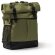 Mochila deportiva con asas acolchados en poliéster 900D 220 g/m2 Dodo Verde militar detalle 6