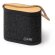 Altavoz bluetooth Bianki bambú con carga inalámbrica 15W Negro detalle 4