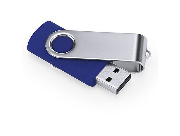 Memoria USB Marvin 16 GB con chip original y clip giratorio Royal detalle 11
