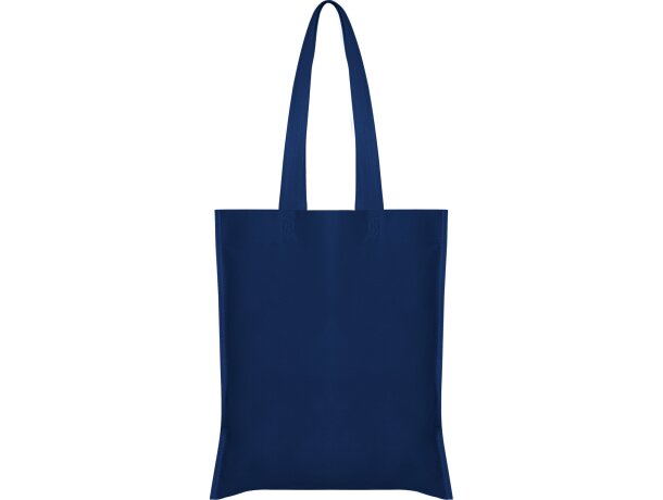 Bolsa tejido no tejido polipropileno sin fuelle 80 g/m2 Marino detalle 24