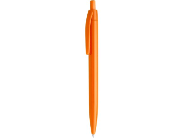 Bolígrafos con nombre para empresas con pulsador tinta 2 colores Stix Naranja detalle 16