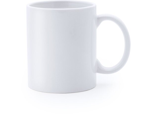 Taza cerámica Lima 350ml personalizable por sublimación Blanco detalle 6
