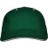 Gorras béisbol cierre velcro de algodón 260 g/m2 Panel Verde botella