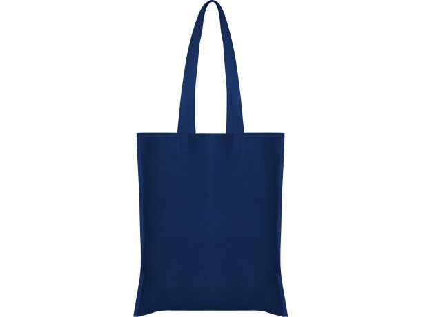 Bolsa tejido no tejido polipropileno sin fuelle 80 g/m2 Marino detalle 25