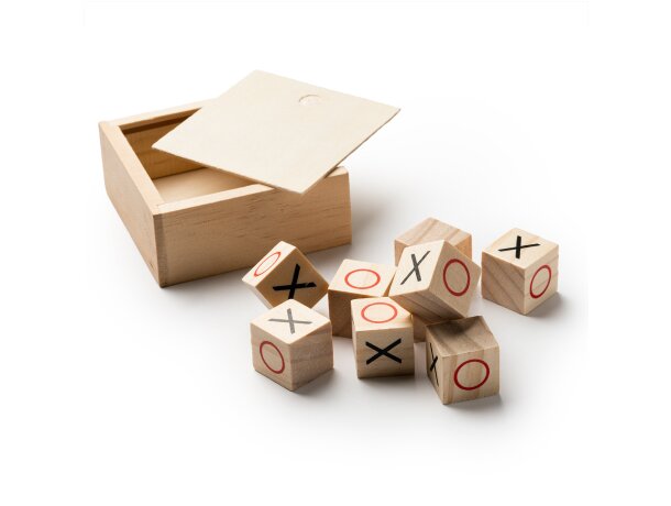 Tres en raya Triwa madera natural tapa deslizante 7,5 cm Crudo detalle 4