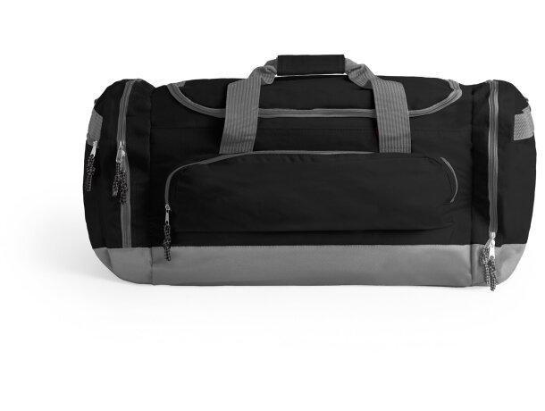 Bolsa deporte con bandolera ajustable unisex poliéster 600D Marino detalle 6