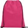 Mochila de cuerdas diversos colores non woven 80 g/m2 Calao Roseton detalle 32