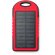 Bateria externa solar DROIDE Rojo detalle 16