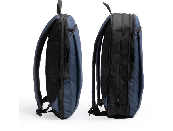 Mochila Binder portátil 17 pulgadas poliéster reciclado RPET Negro detalle 1